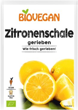 SKÓRKA CYTRYNY MIX BEZGLUTENOWA BIO 9 g - BIOVEGAN BIOVEGAN (dodatki do wypieków, drożdże)