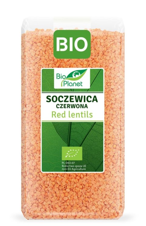 SOCZEWICA CZERWONA BIO 500 g - BIO PLANET BIO PLANET - seria ZIELONA (strączkowe) SOCZEWICA CZERWONA BIO 500 g - BIO PLANET BIO PLANET - seria ZIELONA (strączkowe)