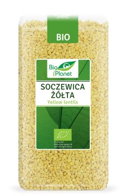 SOCZEWICA ŻÓŁTA BIO 500 g - BIO PLANET BIO PLANET - seria ZIELONA (strączkowe)