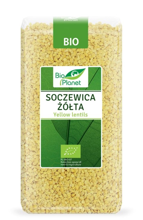 SOCZEWICA ŻÓŁTA BIO 500 g - BIO PLANET BIO PLANET - seria ZIELONA (strączkowe) SOCZEWICA ŻÓŁTA BIO 500 g - BIO PLANET BIO PLANET - seria ZIELONA (strączkowe)