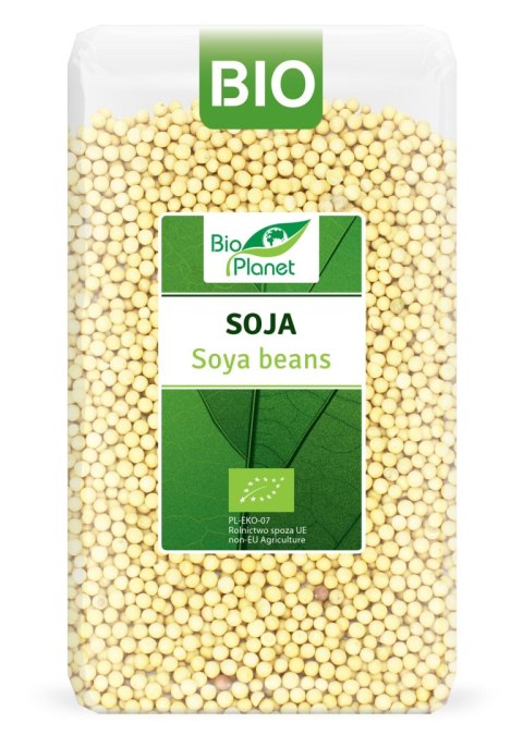 SOJA BIO 1 kg - BIO PLANET BIO PLANET - seria ZIELONA (strączkowe) SOJA BIO 1 kg - BIO PLANET BIO PLANET - seria ZIELONA (strączkowe)