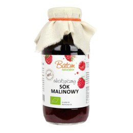 SOK MALINOWY NFC BIO 330 ml - BATOM BATOM (oleje, soki, sole kąpielowe)