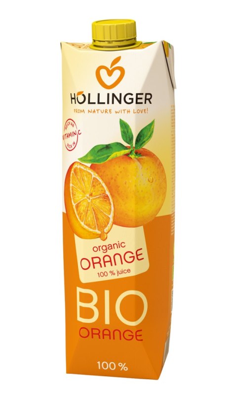 SOK POMARAŃCZOWY BIO 1 L - HOLLINGER HOLLINGER (soki, nektary, napoje, syropy) SOK POMARAŃCZOWY BIO 1 L - HOLLINGER HOLLINGER (soki, nektary, napoje, syropy)