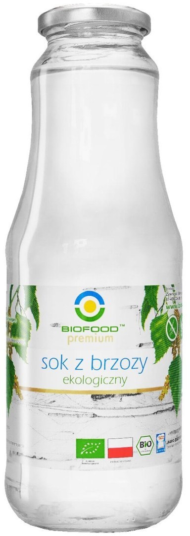 SOK Z BRZOZY BEZGLUTENOWY BIO 1 L - BIOFOOD BIOFOOD (soki, przetwory, octy, olej kokosowy) SOK Z BRZOZY BEZGLUTENOWY BIO 1 L - BIOFOOD BIOFOOD (soki, przetwory, octy, olej kokosowy)