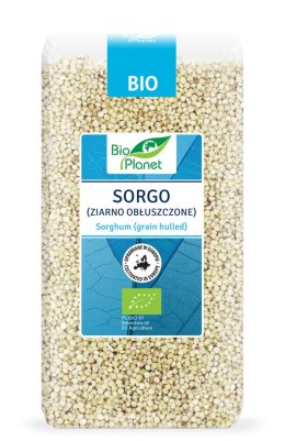 SORGO (ZIARNO OBŁUSZCZONE) BIO 500 g - BIO PLANET BIO PLANET - seria NIEBIESKA (ryże, kasze, ziarna)