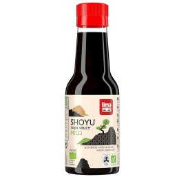 SOS SOJOWY SHOYU ŁAGODNY BIO 145 ml - LIMA LIMA (sosy sojowe, kawy zbożowe)