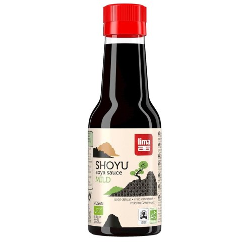 SOS SOJOWY SHOYU ŁAGODNY BIO 145 ml - LIMA LIMA (sosy sojowe, kawy zbożowe) SOS SOJOWY SHOYU ŁAGODNY BIO 145 ml - LIMA LIMA (sosy sojowe, kawy zbożowe)
