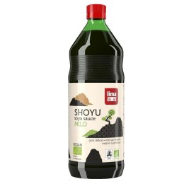 SOS SOJOWY SHOYU ŁAGODNY BIO 500 ml - LIMA LIMA (sosy sojowe, kawy zbożowe)