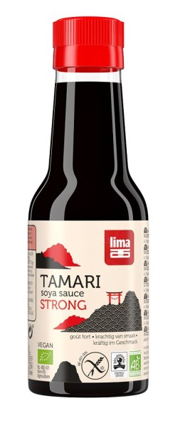 SOS SOJOWY TAMARI MOCNY BEZGLUTENOWY BIO 145 ml - LIMA LIMA (sosy sojowe, kawy zbożowe)