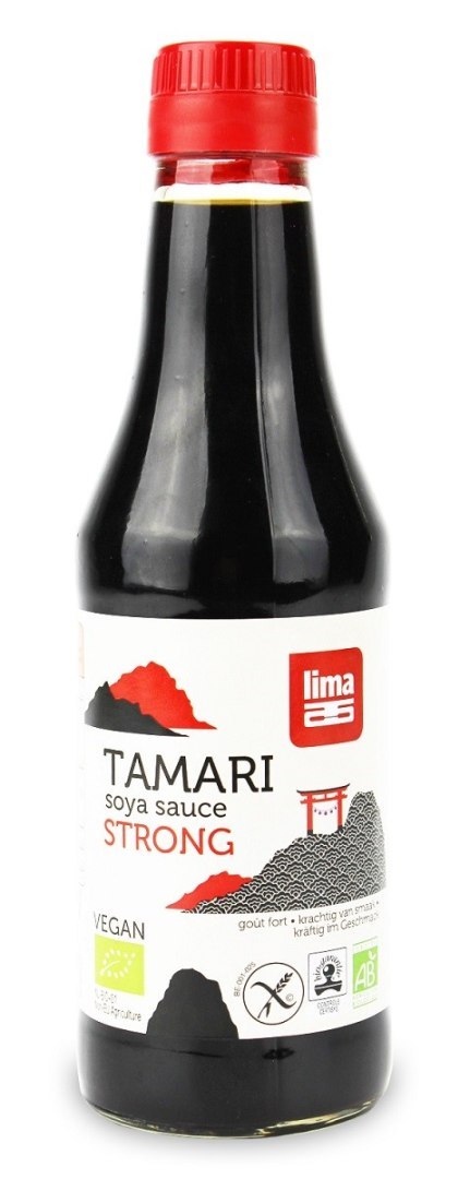 SOS SOJOWY TAMARI MOCNY BEZGLUTENOWY BIO 250 ml - LIMA LIMA (sosy sojowe, kawy zbożowe) SOS SOJOWY TAMARI MOCNY BEZGLUTENOWY BIO 250 ml - LIMA LIMA (sosy sojowe, kawy zbożowe)