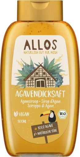 SYROP Z AGAWY BIO 690 g (500 ml) - ALLOS ALLOS (musy, musli, chałwa, syrop z agawy)