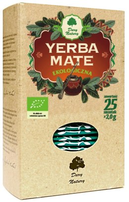 YERBA MATE BIO (25 x 2 g) 50 g - DARY NATURY DARY NATURY - herbatki