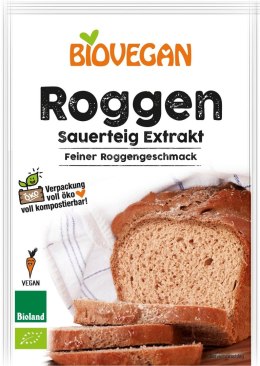 ZAKWAS CHLEBOWY ŻYTNI W PROSZKU BIO 30 g - BIOVEGAN BIOVEGAN (dodatki do wypieków, drożdże)