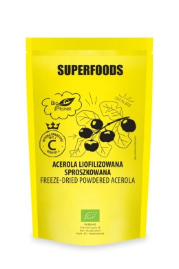 ACEROLA LIOFILIZOWANA SPROSZKOWANA BIO 100 g - BIO PLANET BIO PLANET - seria SUPERFOODS