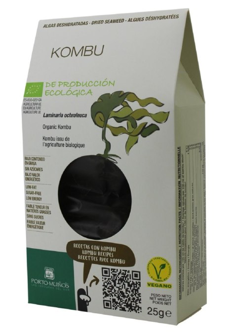 ALGI MORSKIE SUSZONE - KOMBU BIO 25 g - PORTO MUINOS PORTO MUINOS (algi morskie) ALGI MORSKIE SUSZONE - KOMBU BIO 25 g - PORTO MUINOS PORTO MUINOS (algi morskie)