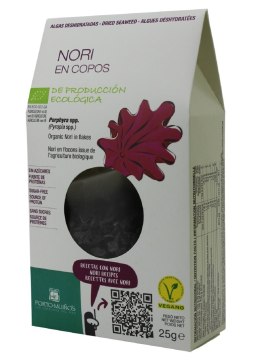 ALGI MORSKIE SUSZONE - NORI PŁATKI BIO 25 g - PORTO MUINOS PORTO MUINOS (algi morskie)