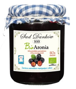 ARONIA 80 % BIO 260 g - SAD DANKÓW SAD DANKÓW (przetwory owocowe)