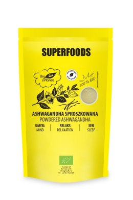 ASHWAGANDHA SPROSZKOWANA BIO 150 g - BIO PLANET BIO PLANET - seria SUPERFOODS