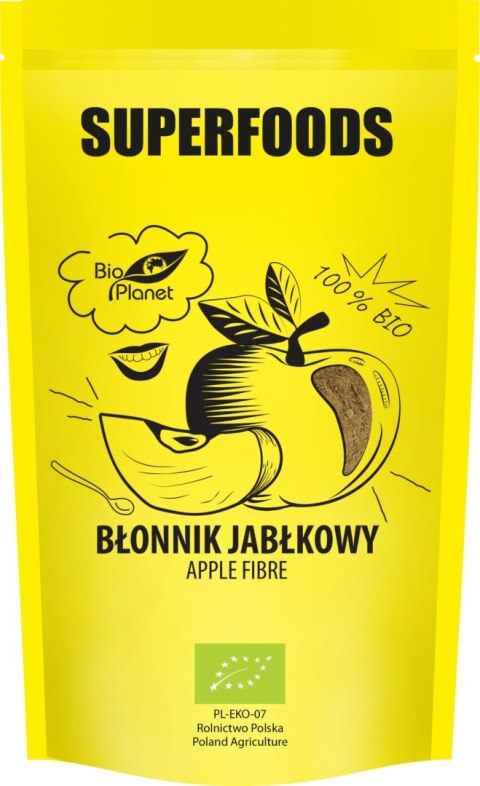 BŁONNIK JABŁKOWY BIO 150 g - BIO PLANET BIO PLANET - seria SUPERFOODS BŁONNIK JABŁKOWY BIO 150 g - BIO PLANET BIO PLANET - seria SUPERFOODS