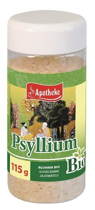 BŁONNIK (ŁUSKI BABKI JAJOWATEJ) BIO 115 g - APOTHEKE APOTHEKE (herbatki dla dzieci, dorosłych, błonnik BŁONNIK (ŁUSKI BABKI JAJOWATEJ) BIO 115 g - APOTHEKE APOTHEKE (herbatki dla dzieci, dorosłych, błonnik