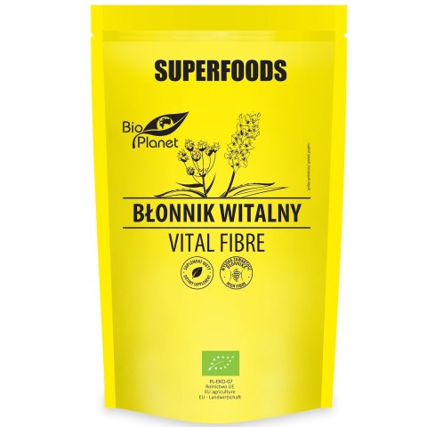 BŁONNIK WITALNY BIO 150 g - BIO PLANET BIO PLANET - seria SUPERFOODS BŁONNIK WITALNY BIO 150 g - BIO PLANET BIO PLANET - seria SUPERFOODS