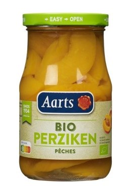 BRZOSKWINIE PLASTRY W LEKKIM SYROPIE BIO 350 g (190 g) (SŁOIK) - AARTS AARTS (owoce i warzywa w zalewie)
