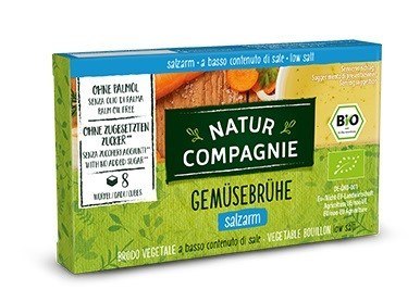 BULION - KOSTKI WARZYWNE BEZ DODATKU CUKRÓW O NISKIEJ ZAWARTOŚCI SOLI BIO (8 x 8,5 g) 68 g - NATUR COMPAGNIE NATUR COMPAGNIE (buliony, kostki rosołowe) BULION - KOSTKI WARZYWNE BEZ DODATKU CUKRÓW O NISKIEJ ZAWARTOŚCI SOLI BIO (8 x 8,5 g) 68 g - NATUR COMPAGNIE NATUR COMPAGNIE (buliony, kostki rosołowe)
