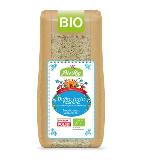BUŁKA TARTA RAZOWA BIO (POLSKA) 250 g - BIO RAJ BIO RAJ (100 % z Polski) BUŁKA TARTA RAZOWA BIO (POLSKA) 250 g - BIO RAJ BIO RAJ (100 % z Polski)