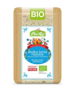 BUŁKA TARTA RAZOWA BIO (POLSKA) 500 g - BIO RAJ BIO RAJ (100 % z Polski)