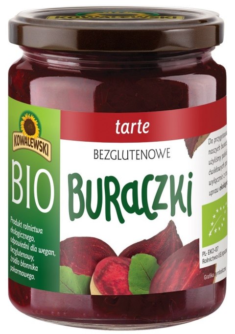 BURACZKI TARTE BEZGLUTENOWE BIO 480 g - KOWALEWSKI KOWALEWSKI (przetwory warzywne, dania gotowe) BURACZKI TARTE BEZGLUTENOWE BIO 480 g - KOWALEWSKI KOWALEWSKI (przetwory warzywne, dania gotowe)