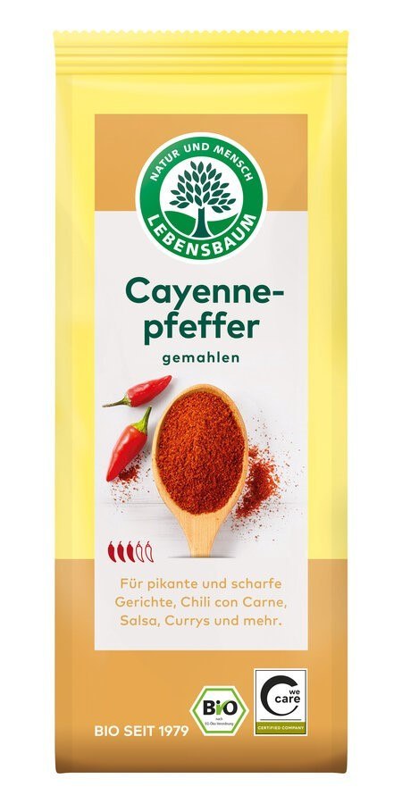 CHILI (PIEPRZ CAYENNE) BIO 50 g - LEBENSBAUM LEBENSBAUM (przyprawy, herbaty, kawy) CHILI (PIEPRZ CAYENNE) BIO 50 g - LEBENSBAUM LEBENSBAUM (przyprawy, herbaty, kawy)