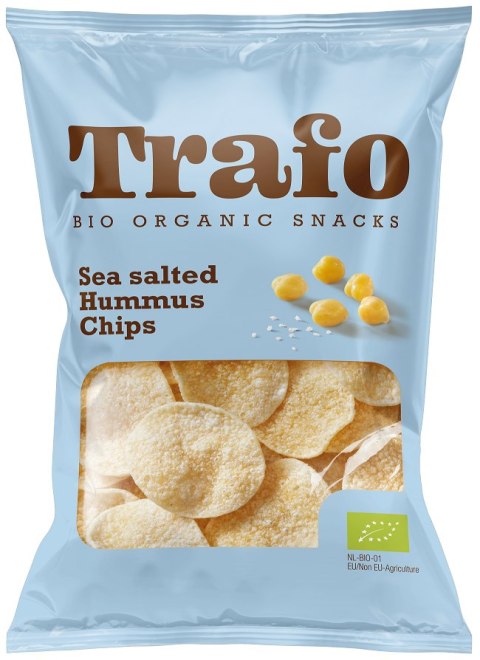 CHIPSY Z CIECIERZYCY Z SOLĄ MORSKĄ BIO 75 g - TRAFO TRAFO (chipsy warzywne i ziemniaczne) CHIPSY Z CIECIERZYCY Z SOLĄ MORSKĄ BIO 75 g - TRAFO TRAFO (chipsy warzywne i ziemniaczne)