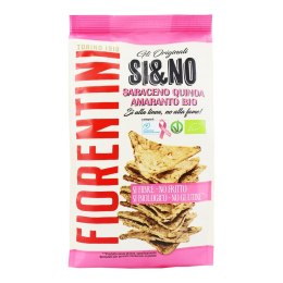 CHRUPKI GRYCZANE PIRAMIDKI Z QUINOA I AMARANTUSEM BEZGLUTENOWE BIO 80 g - FIORENTINI FIORENTINI (przekąski bezglutenowe)