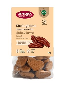 CIASTKA DAKTYLOWE BEZGLUTENOWE BIO 100 g - ZEMANKA ZEMANKA (ciastka)