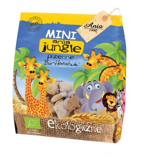 CIASTKA MINI JUNGLE BIO 100 g - BIO ANIA BIO ANIA (ciastka, muffiny, wafle) CIASTKA MINI JUNGLE BIO 100 g - BIO ANIA BIO ANIA (ciastka, muffiny, wafle)