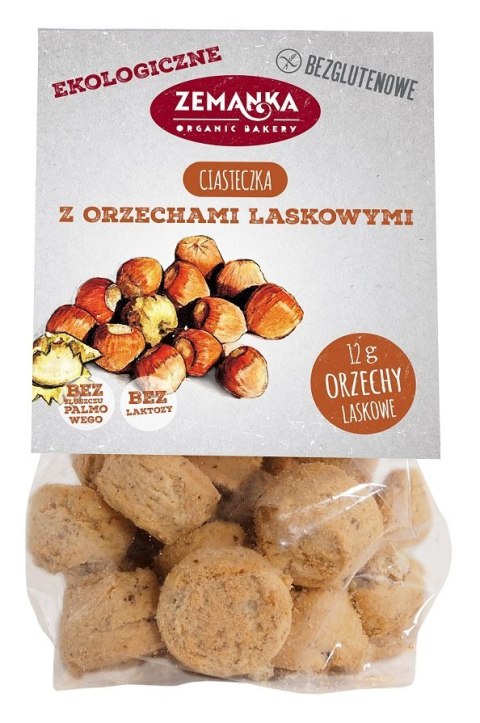 CIASTKA ORZECHOWE BEZGLUTENOWE BIO 100 g - ZEMANKA ZEMANKA (ciastka) CIASTKA ORZECHOWE BEZGLUTENOWE BIO 100 g - ZEMANKA ZEMANKA (ciastka)