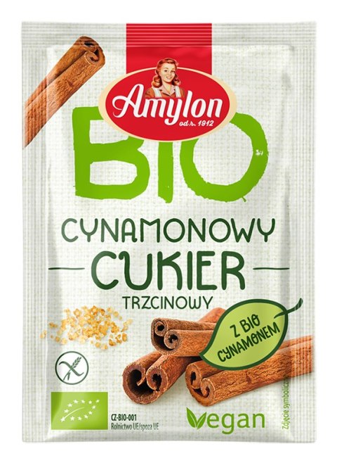 CUKIER CYNAMONOWY BEZGLUTENOWY BIO 20 g - AMYLON AMYLON (budynie, galaretki,kisiele,cukry, skrobie CUKIER CYNAMONOWY BEZGLUTENOWY BIO 20 g - AMYLON AMYLON (budynie, galaretki,kisiele,cukry, skrobie