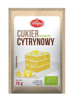 CUKIER CYTRYNOWY BIO 20 g - AMYLON AMYLON (budynie, galaretki,kisiele,cukry, skrobie