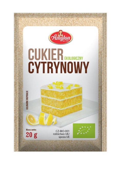 CUKIER CYTRYNOWY BIO 20 g - AMYLON AMYLON (budynie, galaretki,kisiele,cukry, skrobie CUKIER CYTRYNOWY BIO 20 g - AMYLON AMYLON (budynie, galaretki,kisiele,cukry, skrobie