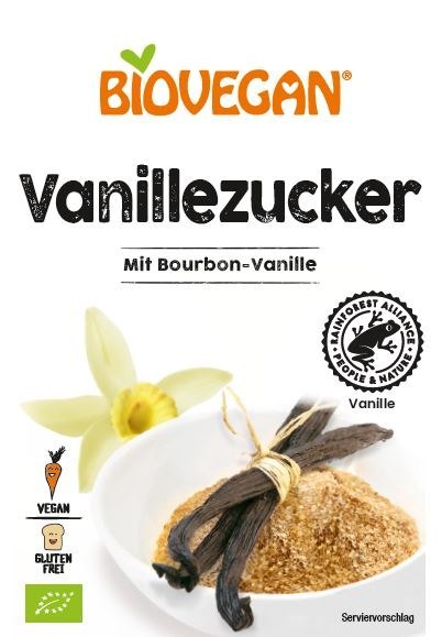 CUKIER Z WANILIĄ BOURBON BEZGLUTENOWY BIO (4 x 8 g) 32 g - BIOVEGAN BIOVEGAN (dodatki do wypieków, drożdże) CUKIER Z WANILIĄ BOURBON BEZGLUTENOWY BIO (4 x 8 g) 32 g - BIOVEGAN BIOVEGAN (dodatki do wypieków, drożdże)