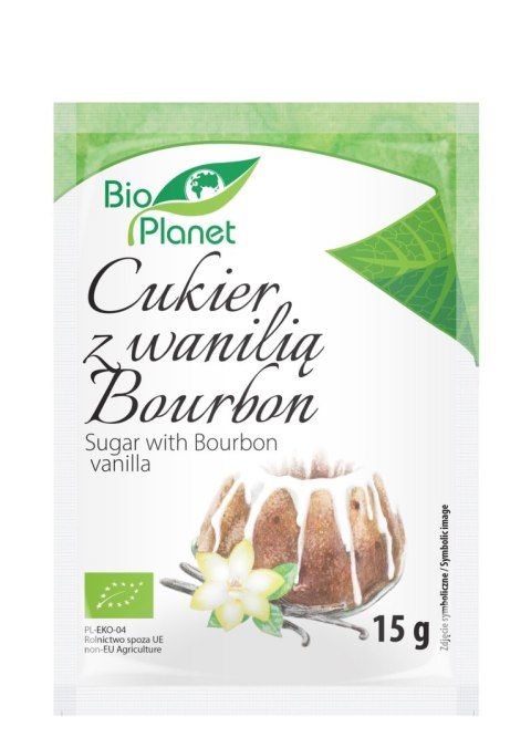CUKIER Z WANILIĄ BOURBON BIO 15 g - BIO PLANET BIO PLANET - seria INNE CUKIER Z WANILIĄ BOURBON BIO 15 g - BIO PLANET BIO PLANET - seria INNE