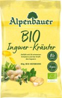CUKIERKI Z NADZIENIEM O SMAKU IMBIROWO - ZIOŁOWYM BIO 90 g - ALPENBAUER ALPENBAUER (cukierki)