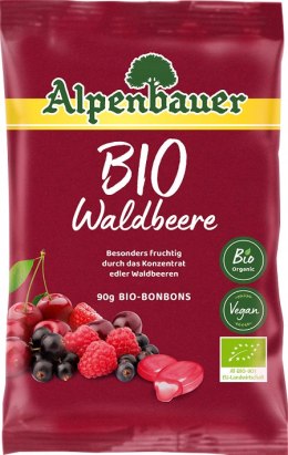 CUKIERKI Z NADZIENIEM O SMAKU OWOCÓW LEŚNYCH BIO 90 g - ALPENBAUER ALPENBAUER (cukierki)