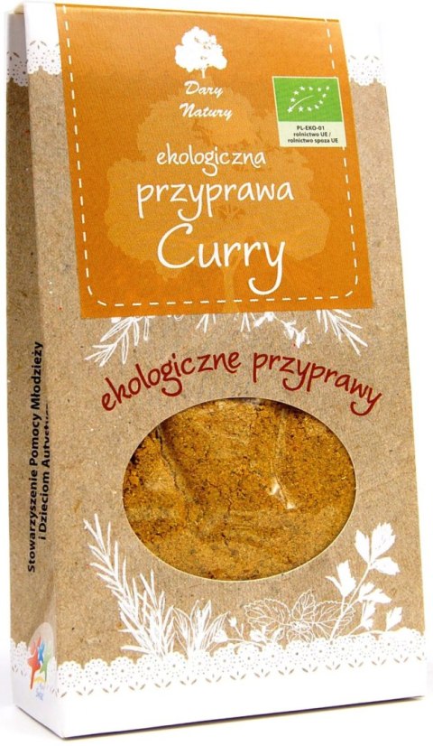 CURRY BIO 60 g - DARY NATURY DARY NATURY - przyprawy i zioła CURRY BIO 60 g - DARY NATURY DARY NATURY - przyprawy i zioła