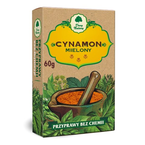 CYNAMON MIELONY 60 g - DARY NATURY DARY NATURY - przyprawy i zioła CYNAMON MIELONY 60 g - DARY NATURY DARY NATURY - przyprawy i zioła