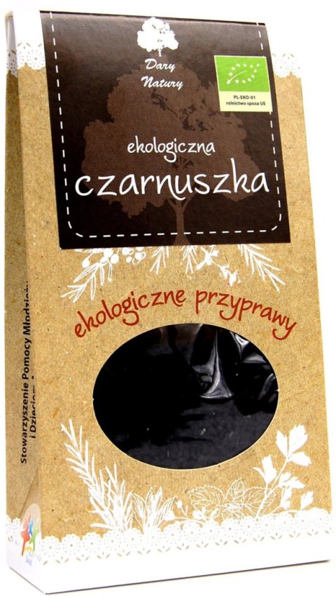 CZARNUSZKA BIO 50 g - DARY NATURY DARY NATURY - przyprawy i zioła CZARNUSZKA BIO 50 g - DARY NATURY DARY NATURY - przyprawy i zioła