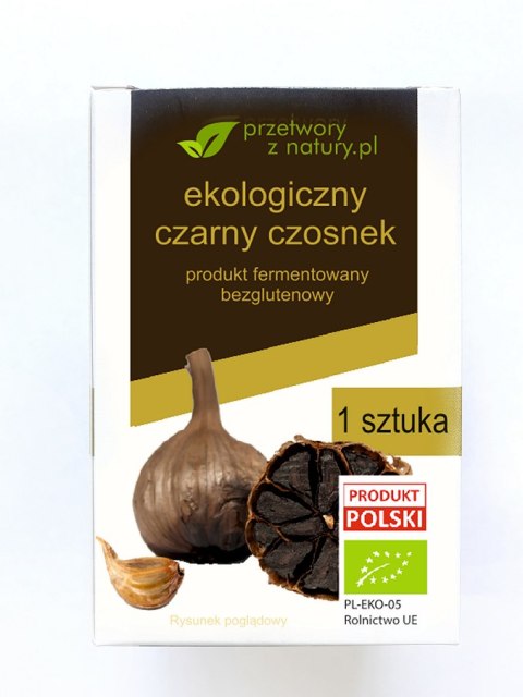 CZARNY CZOSNEK BEZGLUTENOWY BIO (1 szt.) - PRZETWORY Z NATURY PRZETWORY Z NATURY (czarny czosnek) CZARNY CZOSNEK BEZGLUTENOWY BIO (1 szt.) - PRZETWORY Z NATURY PRZETWORY Z NATURY (czarny czosnek)