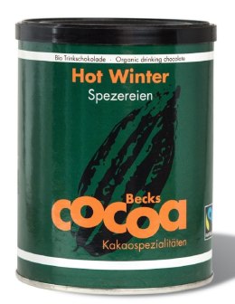 CZEKOLADA DO PICIA HOT WINTER FAIR TRADE BEZGLUTENOWA BIO 250 g - BECKS COCOA BECKS COCOA (kakao, czekolady do picia na gorąco)