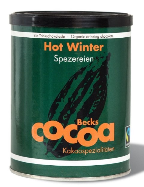 CZEKOLADA DO PICIA HOT WINTER FAIR TRADE BEZGLUTENOWA BIO 250 g - BECKS COCOA BECKS COCOA (kakao, czekolady do picia na gorąco) CZEKOLADA DO PICIA HOT WINTER FAIR TRADE BEZGLUTENOWA BIO 250 g - BECKS COCOA BECKS COCOA (kakao, czekolady do picia na gorąco)