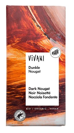CZEKOLADA GORZKA NUGATOWA BIO 100 g - VIVANI VIVANI (czekolady, batony, kakao instant)
